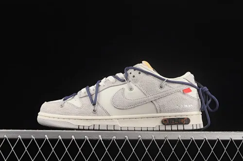 All Categories Nk SB Dunk Series Nk SB Dunk Low Low-top Sneakers Pure Original Version OF x Nk Dunk Low OW Suede SB Smash Backboard Fashion Casual Sneakers DJ0950-112